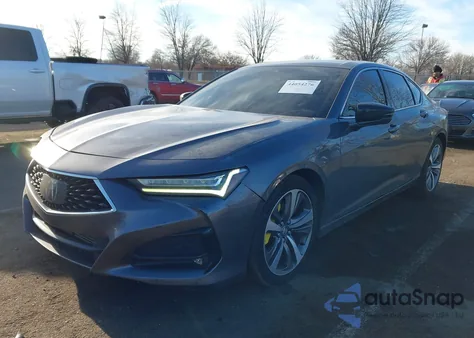 2021 Acura Tlx Advance Package from USA, damaged, VIN 19UUB5F6XMA005633